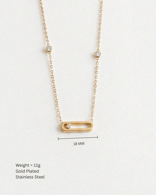 Bar Pendant Necklace