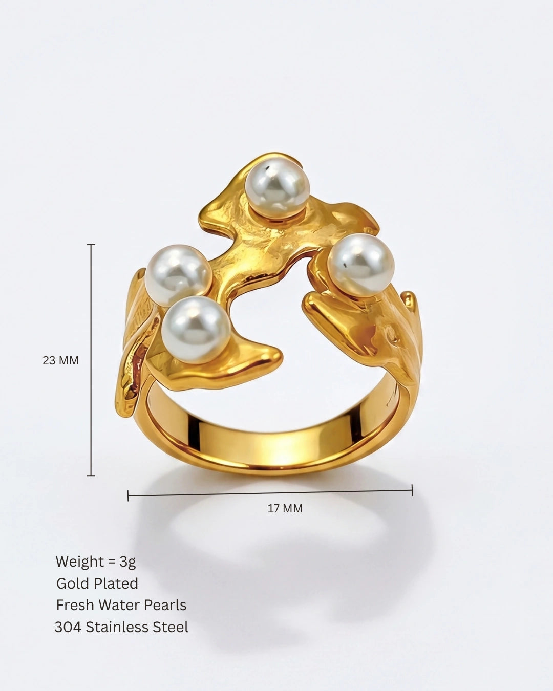 Statement Pearl Ring