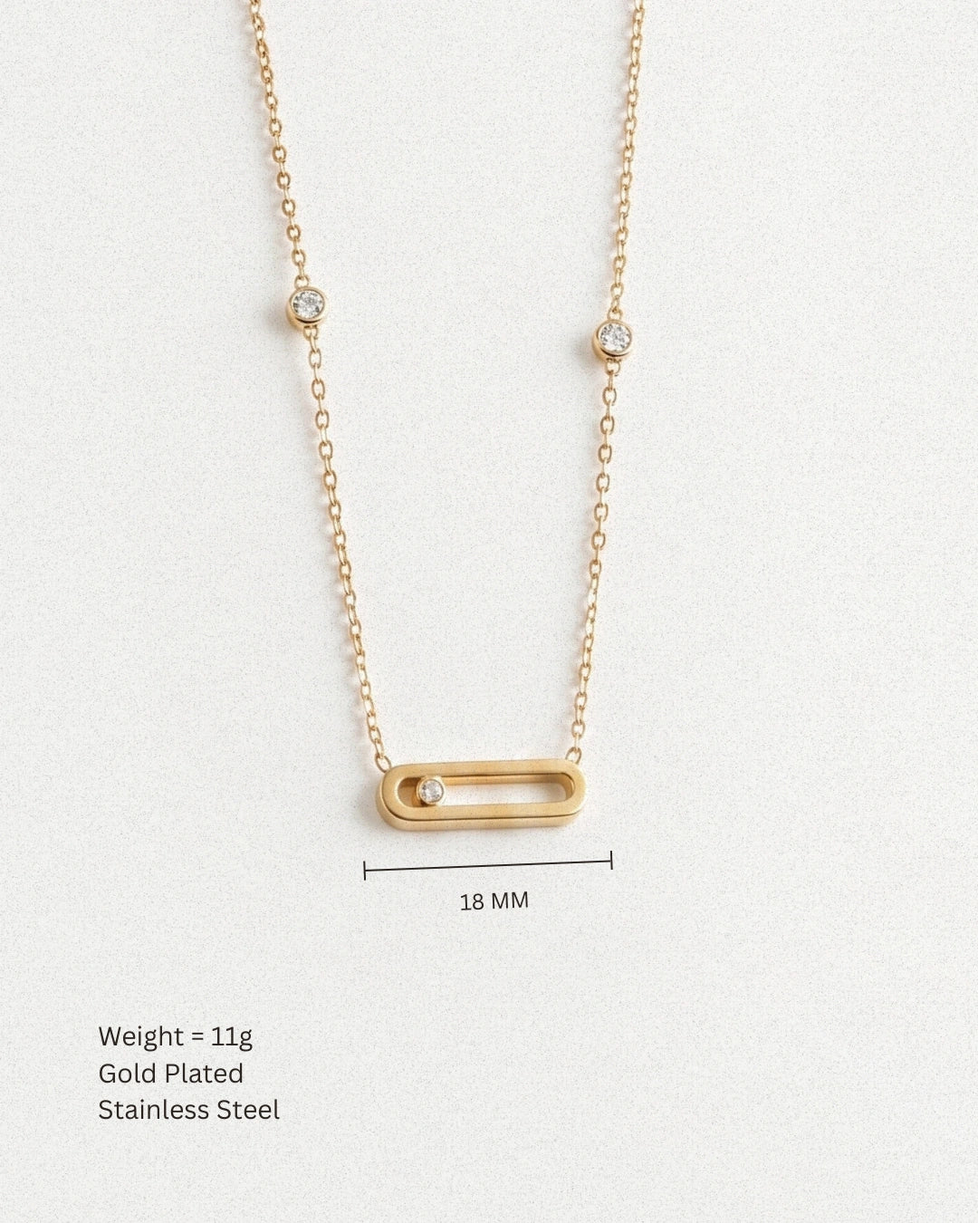 Bar Pendant Necklace