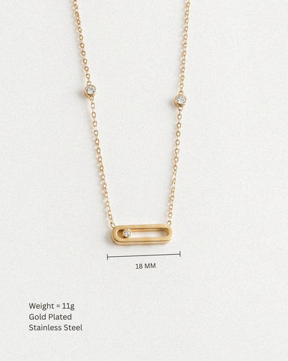 Bar Pendant Necklace
