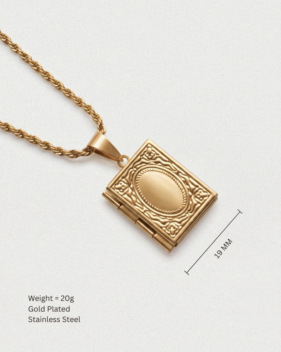 Photo Locket Necklace