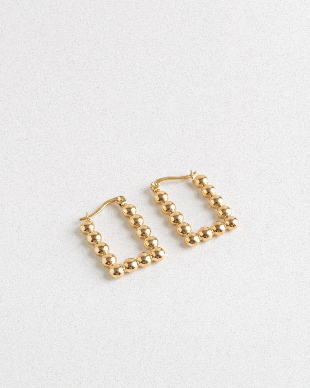 square hoops Earring