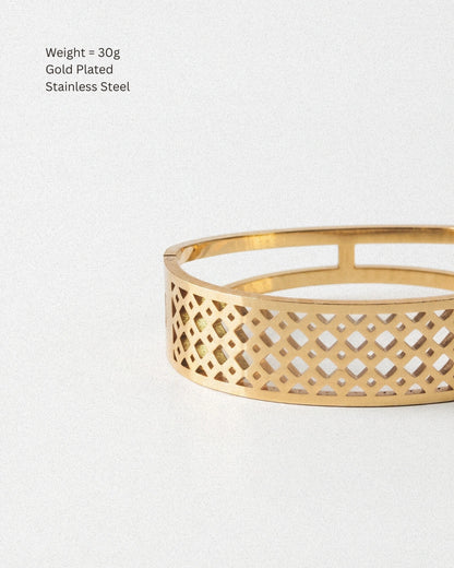 Mesh Cuff Bracelet