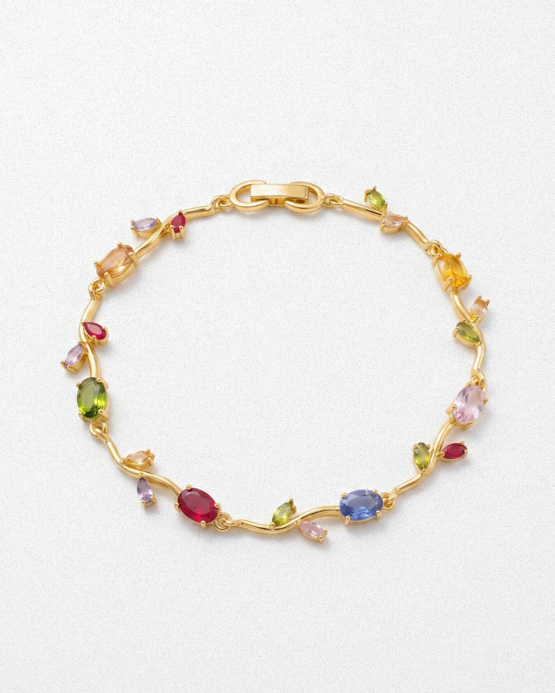 Rainbow Tulip Bracelet