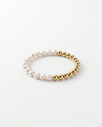 Beaded Pearl Bracelet