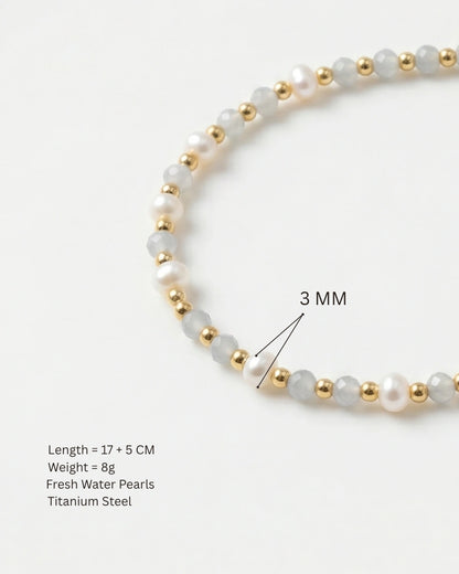 Boho Pearl Bracelet