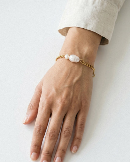 Twin Pearl Bracelet