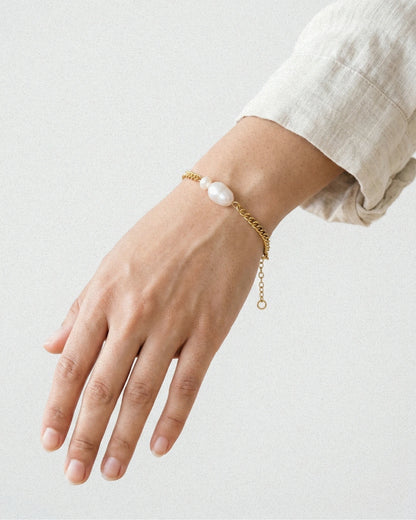 Twin Pearl Bracelet