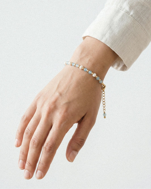 Boho Pearl Bracelet