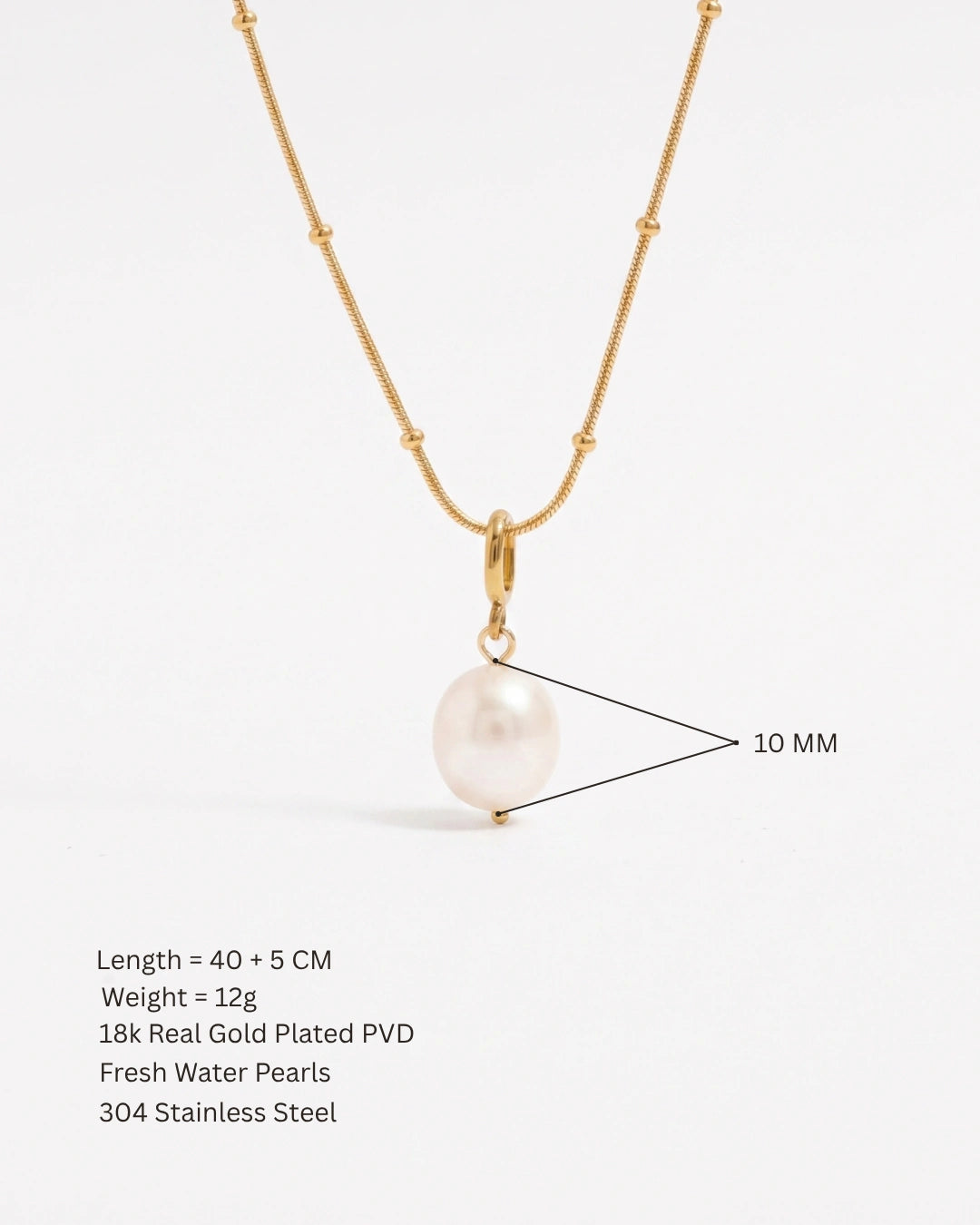 Pearl Pendent Necklace