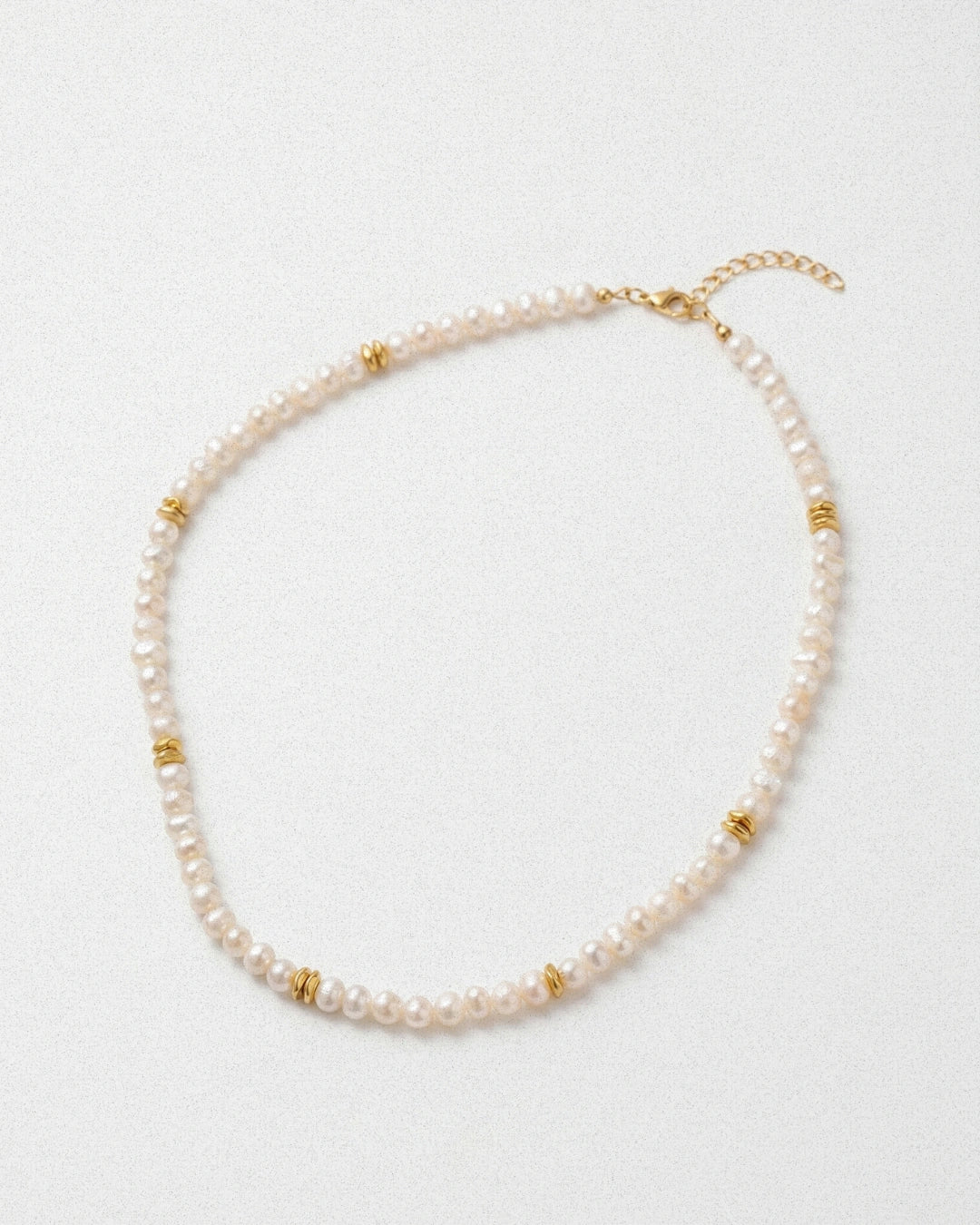 Satellite Pearl Necklace