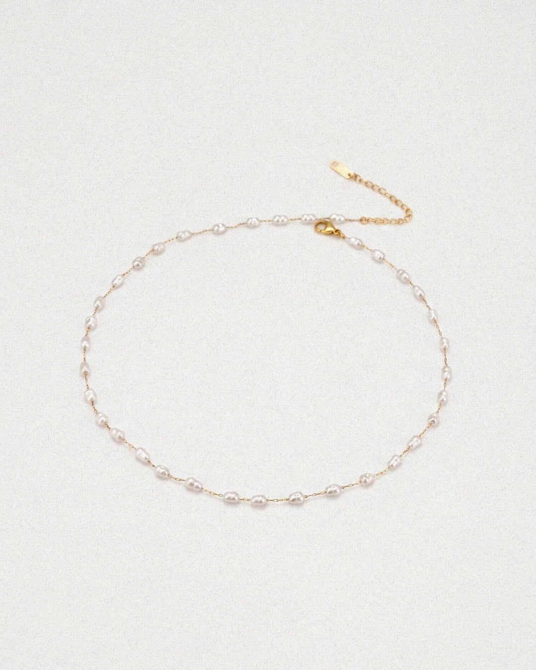 Beaded Pearl Necklace
