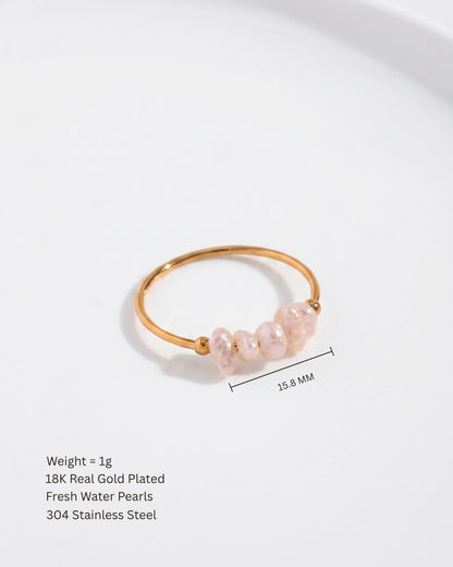 Dainty Pearl Ring